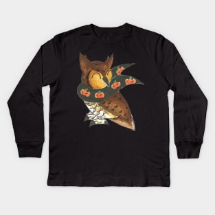 Happy Owl-o-Ween! Kids Long Sleeve T-Shirt